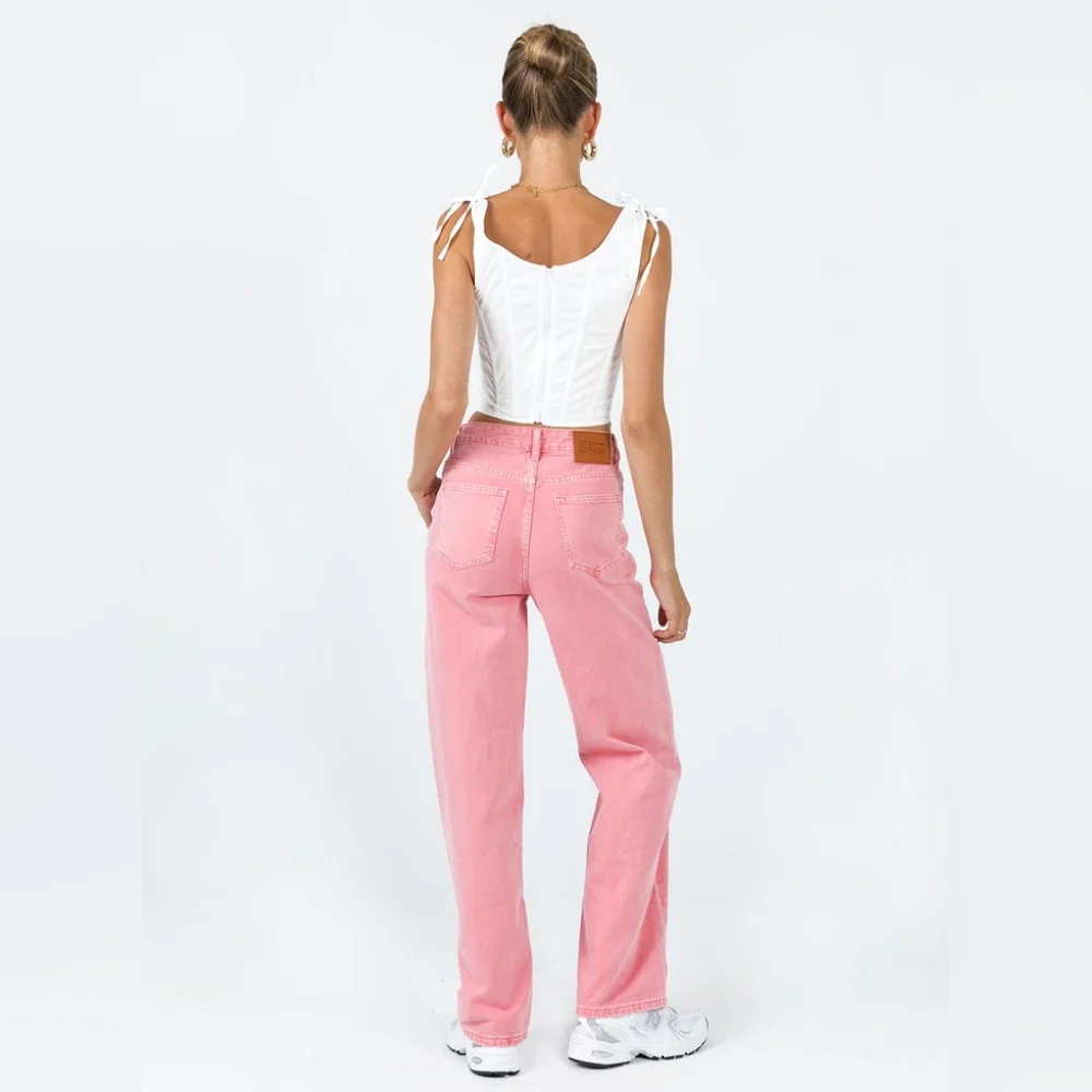 Princess Polly Regina mom denim jeans size 12 - Picture 2 of 5